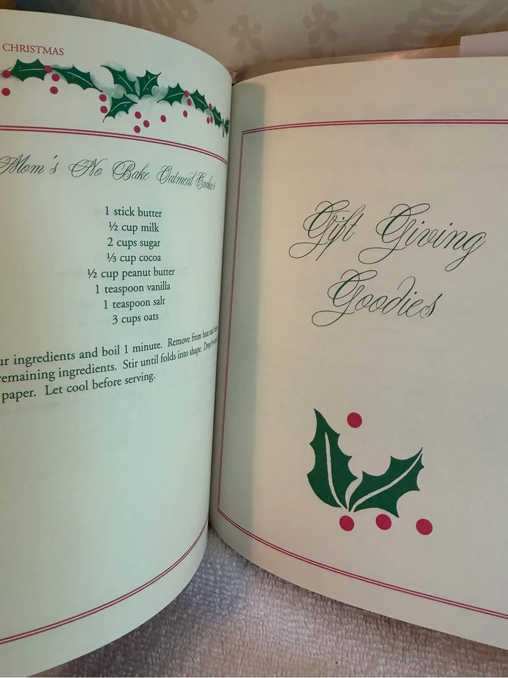 Merry Christmas from the South – Michelle Stone – Vintage 1998 Holiday Cookbook